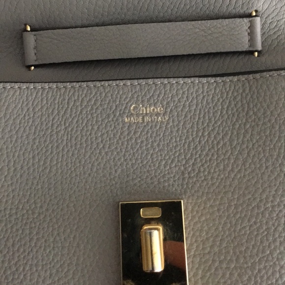 Chloe Drew Leather Shoulder Bag - Picture 4 of 8